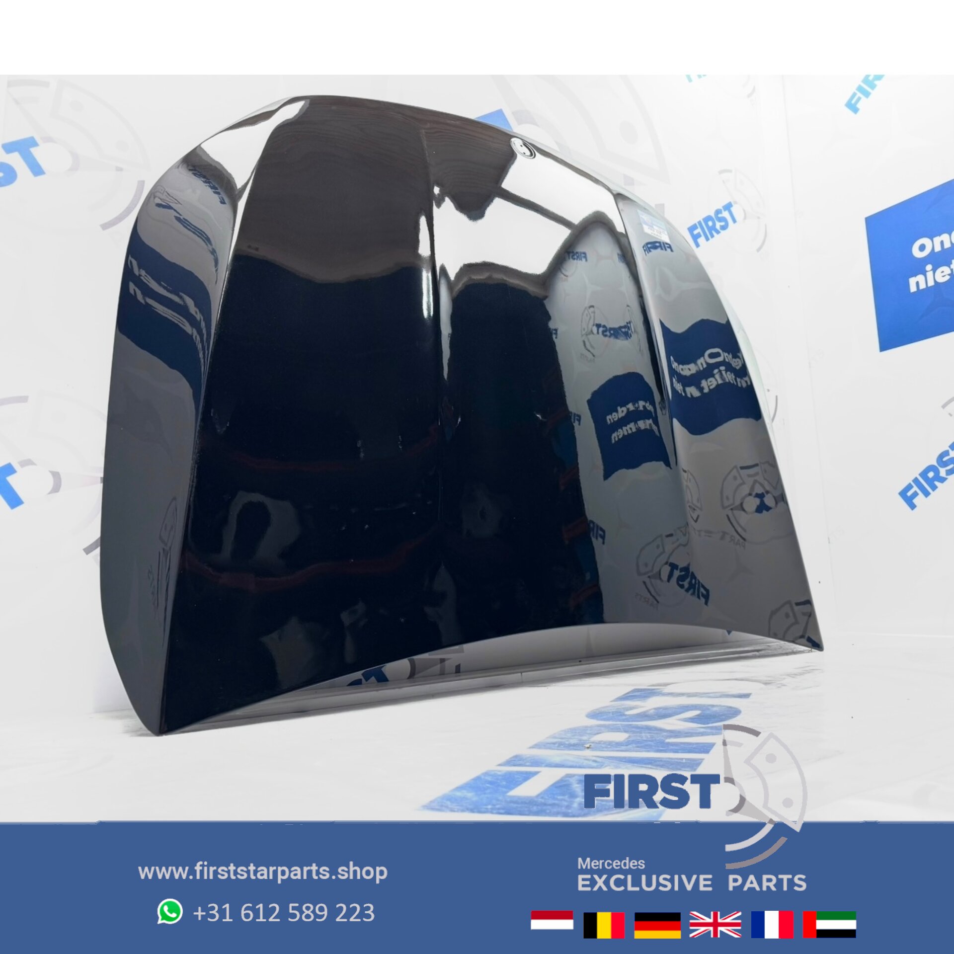 A2478800057 X247 (W247) GLB 35 AMG MOTORKAP ORIGINEEL Mercedes GLB AMG 2019-2025 MOTOR KAP A 247 880 00 57 GLB35 ZWART/WIT/GRIJS/ETC 35