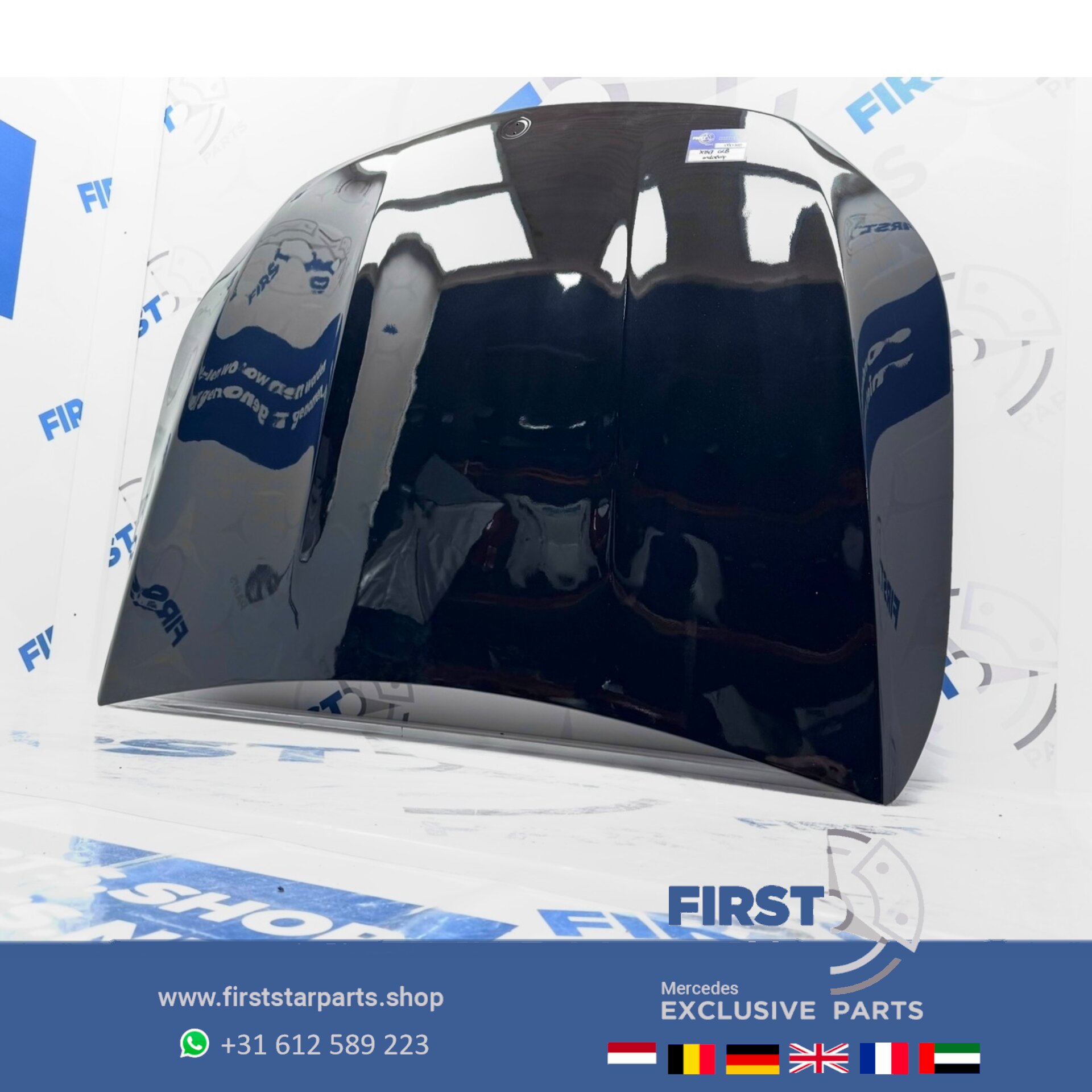 A2478800057 X247 (W247) GLB 35 AMG MOTORKAP ORIGINEEL Mercedes GLB AMG 2019-2025 MOTOR KAP A 247 880 00 57 GLB35 ZWART/WIT/GRIJS/ETC 35